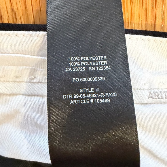 Aritzia Black Low Rise Effortless Pants HEMMED - Picture 9 of 9